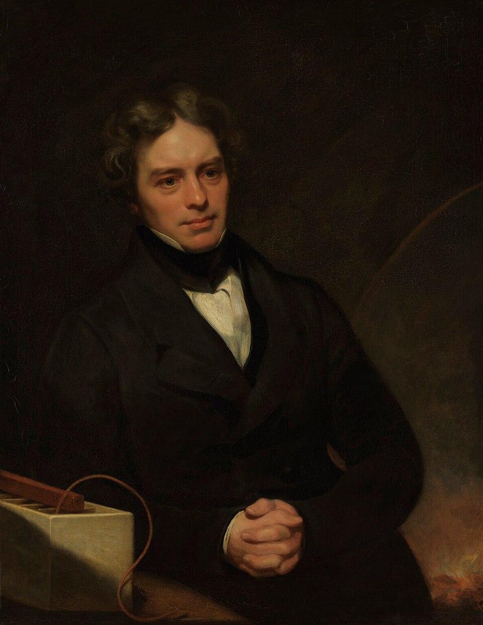 Portrait of Michael Faraday by Thomas Phillips, 1841 to 1842